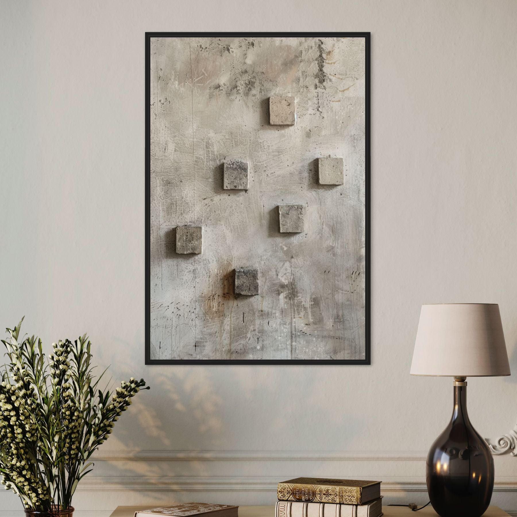 Concrete squares - Poster