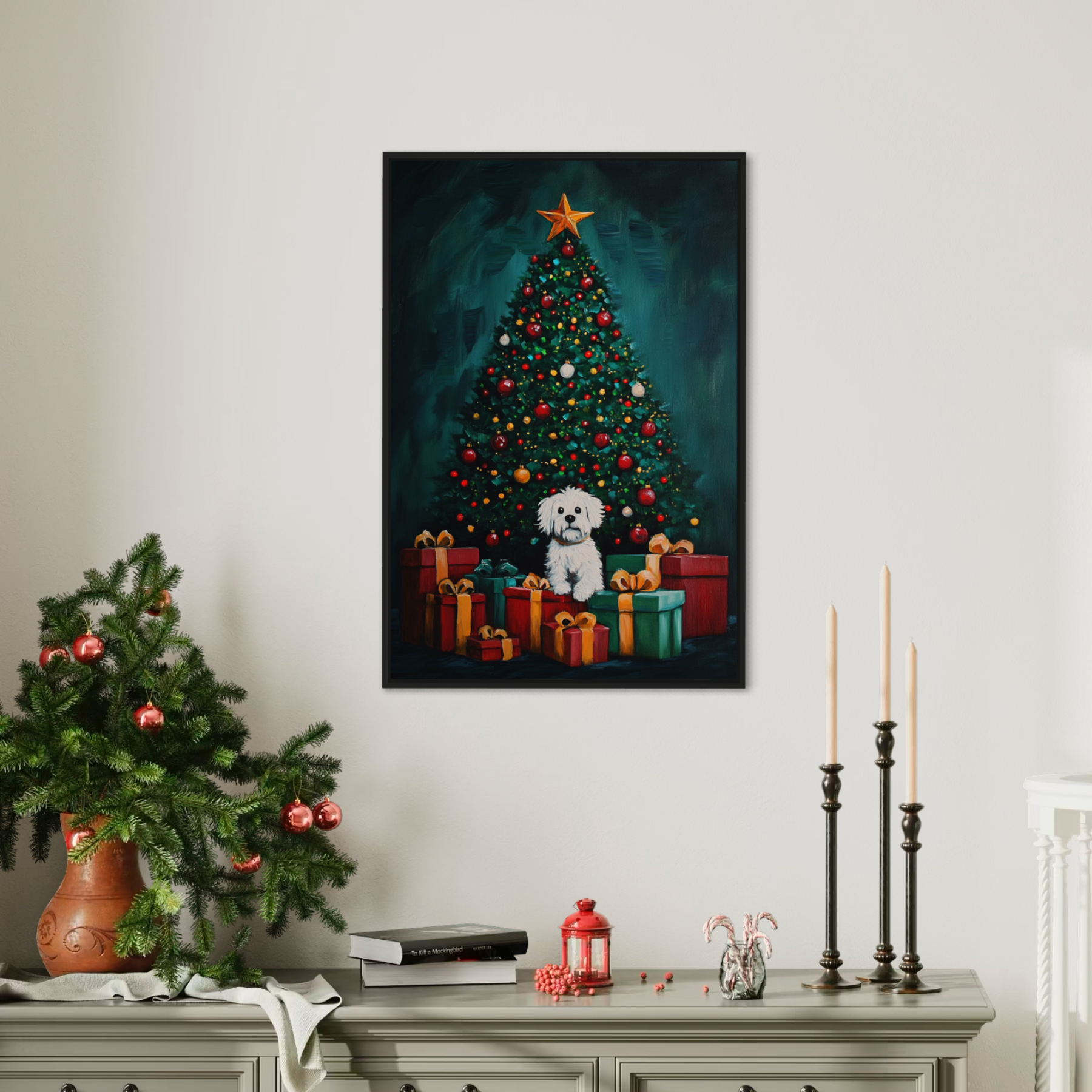 Christmas Maltese